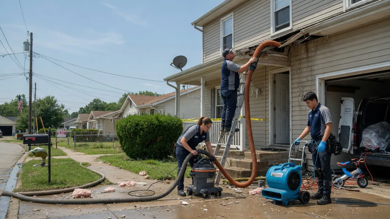Water Damage Restoration in Slagle, LA near me
